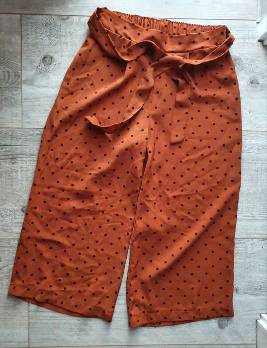 George spodnie w groszki szerokie nogawki rozmiar S