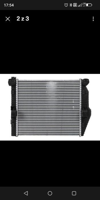 Mercedes Atego intercooler, chłodnica doładowania