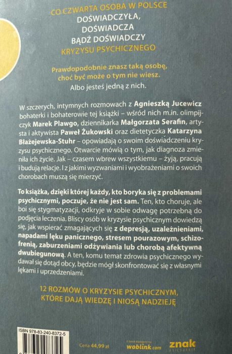 "Czasem czuję mocniej" autor: Agnieszka Jucewicz