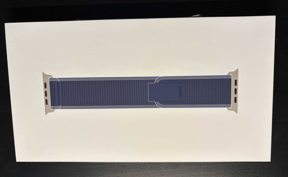 Bracelete Apple Watch Trail Loop (Titânio Natural)