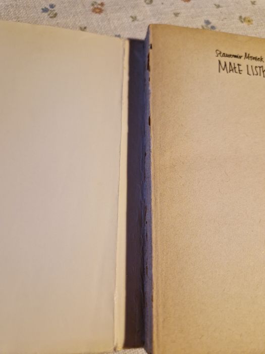 Sławomir Mrożek, Małe listy
