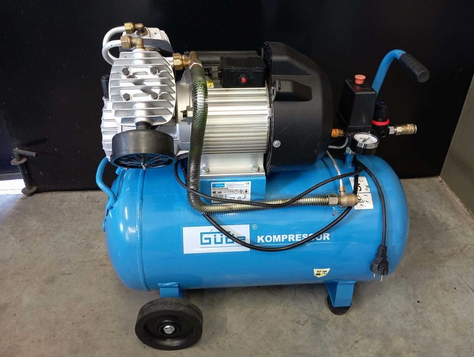 Kompresor, sprężarka , olejowa  Gude ,  V-ka, 50L. bdb stan