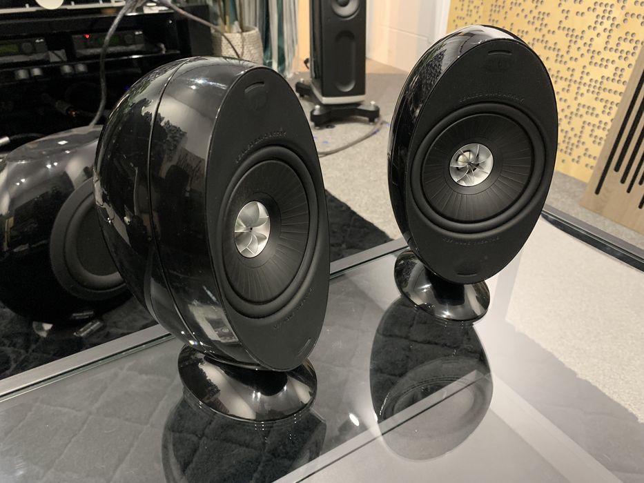 Hi-End Kolumny KEF HTS 3001SE BQ Piano Black uchwyty Okazja Para