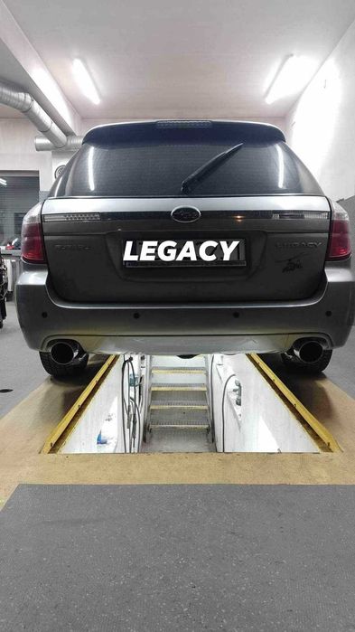 tłumik sportowy przelotowy SUBARU Outback Legacy Forester Tribeca