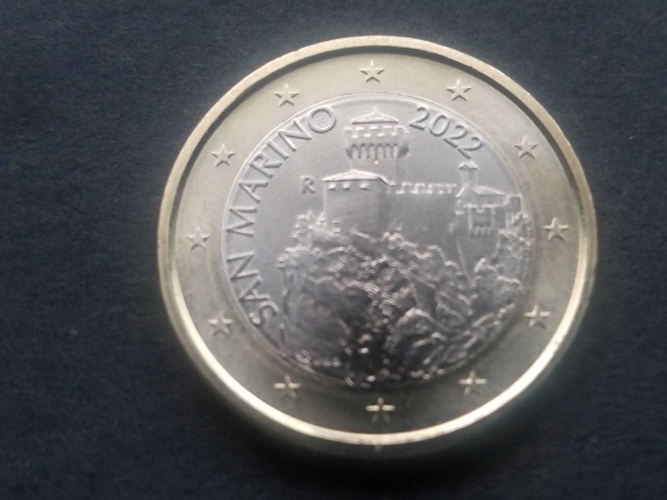 2 MOEDAS  1 de 2€+ 1 de1€ 2022 SAN MARINO, NOVAS DE ROLO