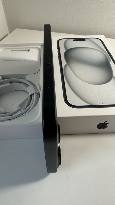 iPhone 15 Black 128GB bateria 91%