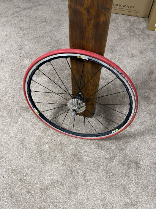 Koło szosowe mavic ksyrium elite tył stan jak nowe z kasetą