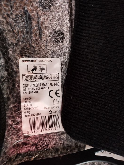 Kask dziecięcy na jazdę konną Fouganza