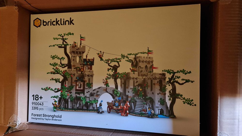 LEGO 910043 Leśna twierdza - Bricklink Designer - Forest Stronghold