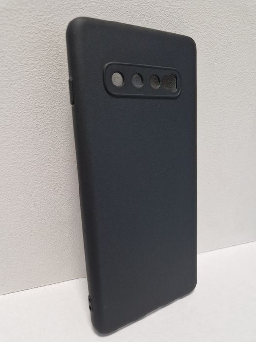 Back Case MATT do Samsung Galaxy S10 PLUS Czarny
