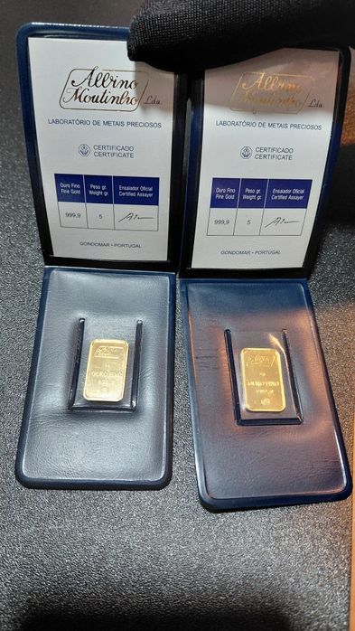 Barra Ouro 5 Gr Albino Moutinho