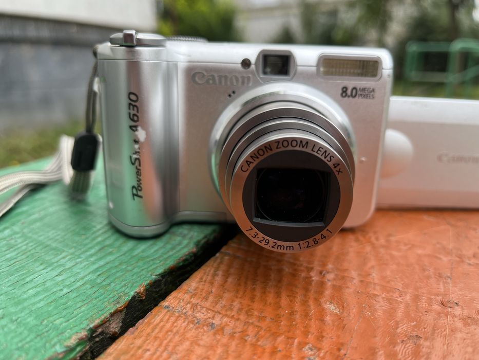 【美品】 Canon PowerShot A630 Canon PowerShot A630 8.0MP Digital Camera - Silver (AS IS