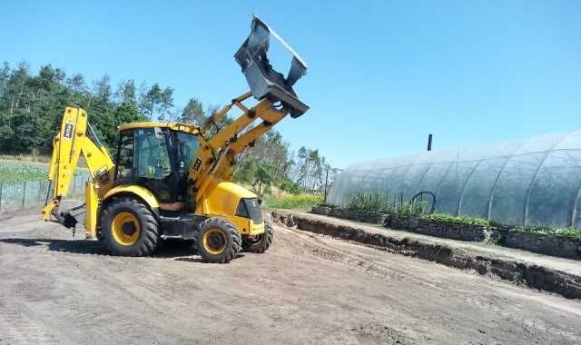 Usługi koparka ładowarka JCB 3CX. Nakło nad Notecią + okolice.