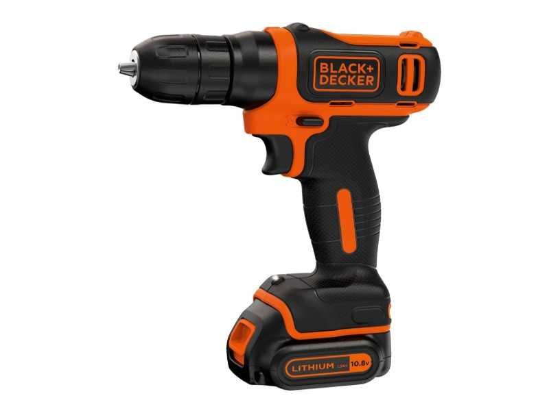 Акумуляторний шуруповерт дриль дрель BLACK+DECKER BDCDD12-QW
