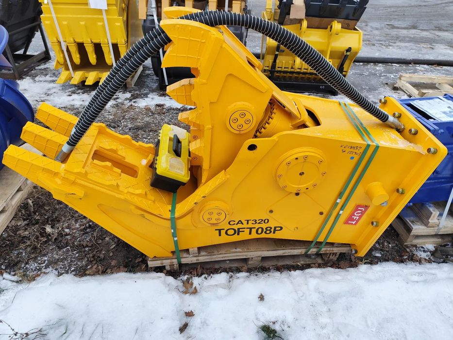 Caterpillar 320/ TOFT 08P  Nożyce hydrauliczne do koparki 20-30 ton -NOWE