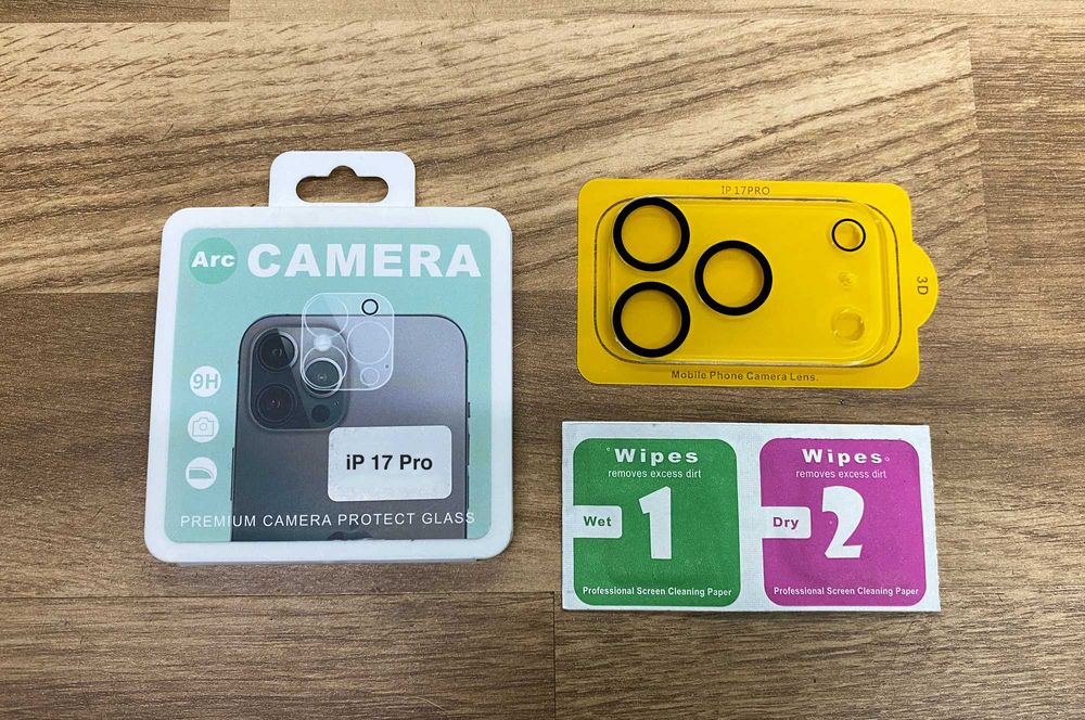 Película de vidro câmara traseira iPhone 17/ 17 Air/17 Pro/17 Pro Max