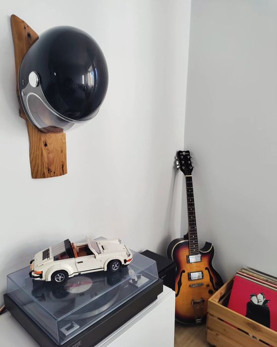 Suporte capacete único