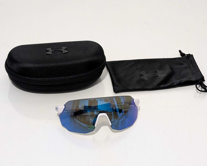 Okulary przeciwsłoneczne Under Armour UA Halftime białe NOWE