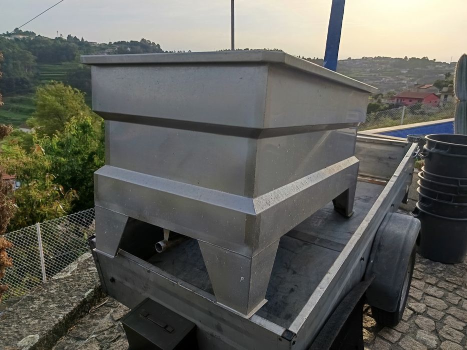 Lagar inox 750 litros