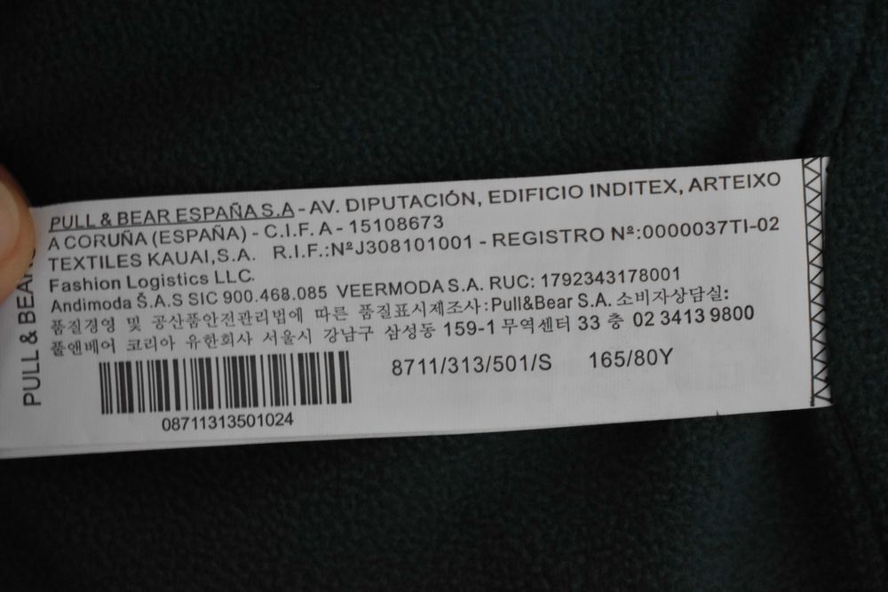 Kispo Pull&Bear novo, com etiqueta [S oversize]