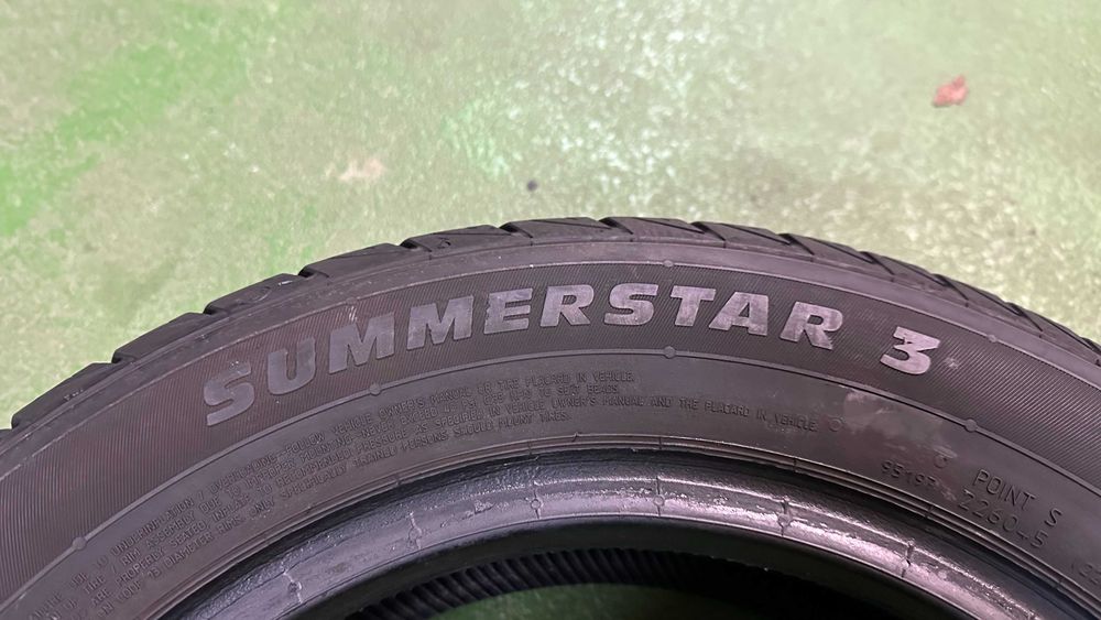 Komplet 155 70 R13 75T PointS Summer Star 3 bieżnik 2x5,8mm 2x5,5mm