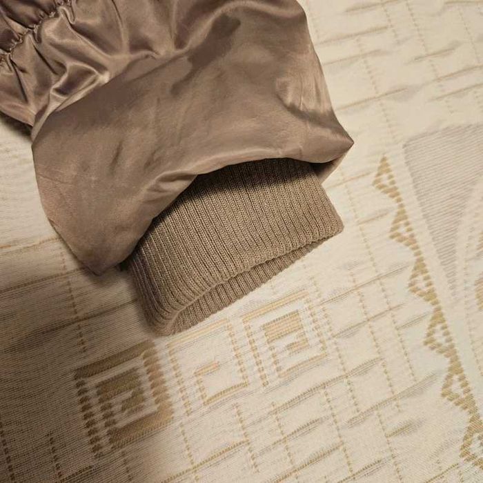 Klasyczny płaszcz kurtka długa na zimę elegancki ocieplany puchowy