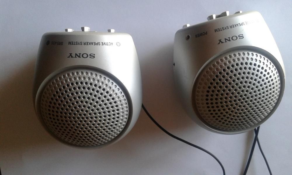 Colunas Sony para computador