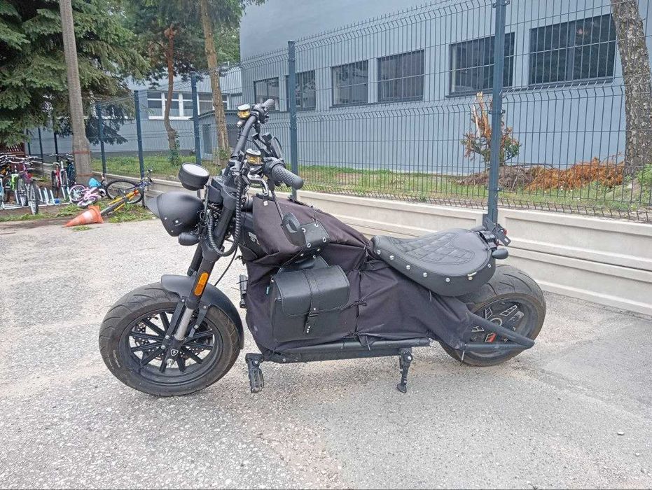 Elektryczny chopper Eahora Mangosteen M1PS w całości na części.
