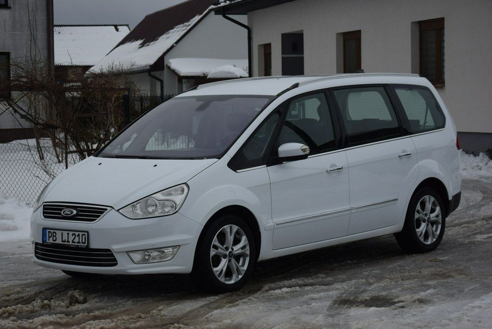 Ford Galaxy Titanium 2.0D/ 7-osobowy/ BOGATE WYPOSAŻENIE/Przebieg TYLKO 137 TysKM!