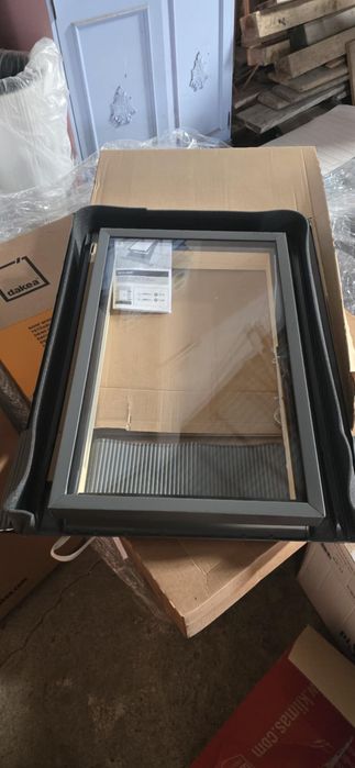 Okna dachowe DAKEA better energy 78x118 2 sztuki + kołnierze KTF