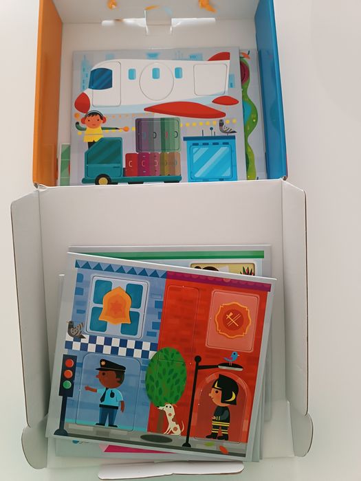 Jogo play town Montessori da headu