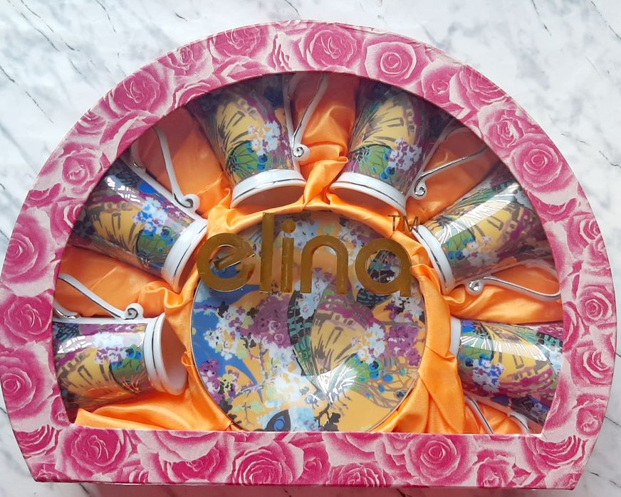 Кофейный сервис. Подарочный набор "elina"