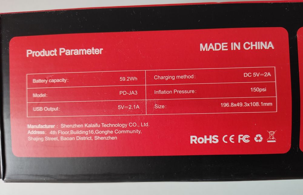 Jump Starter marki POPDEER PD-JA3 5000A