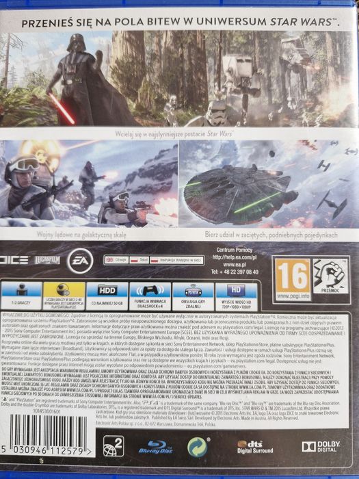 Star Wars Battlefront gra na PS4
