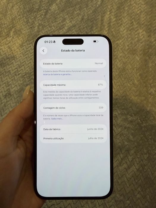 Iphone 15 pro max como novo