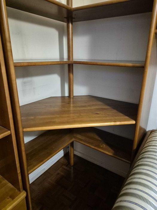 Estúdio de madeira (cama dupla)