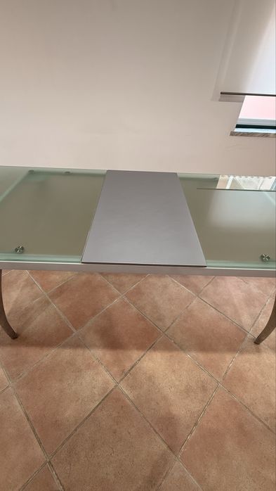 Mesa de Vidro extensivel