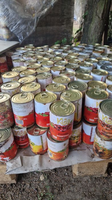 Warzywa konserwowe Fasola groszek Marchewka  puszka 400g