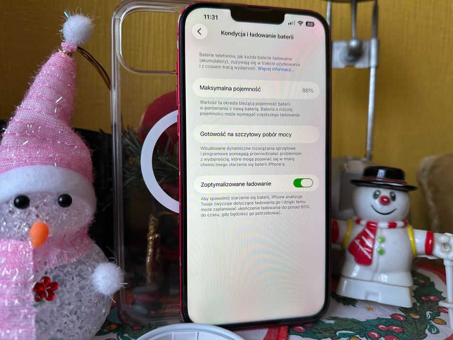 Apple iPhone 14 Plus 128GB Red Bateria 86%