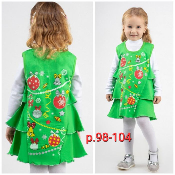 Сукні "Ялинка", "Червона шапочка" р.98-110