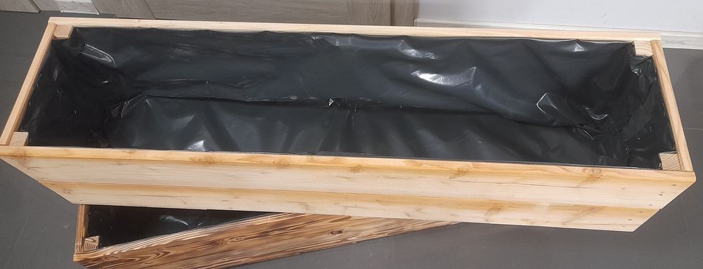 Donica  doniczka drewniana modrzewiowa duża  120cm