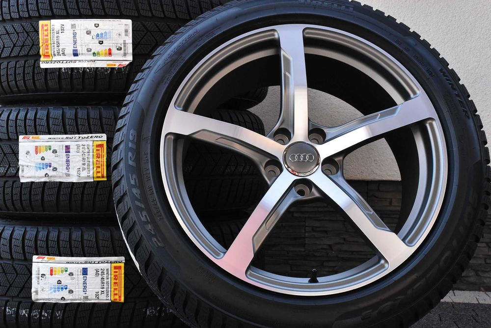 NOWE Koła zimowe OEM Audi A6 S6 4K0 19" NOWE Pirelli AO 2024r