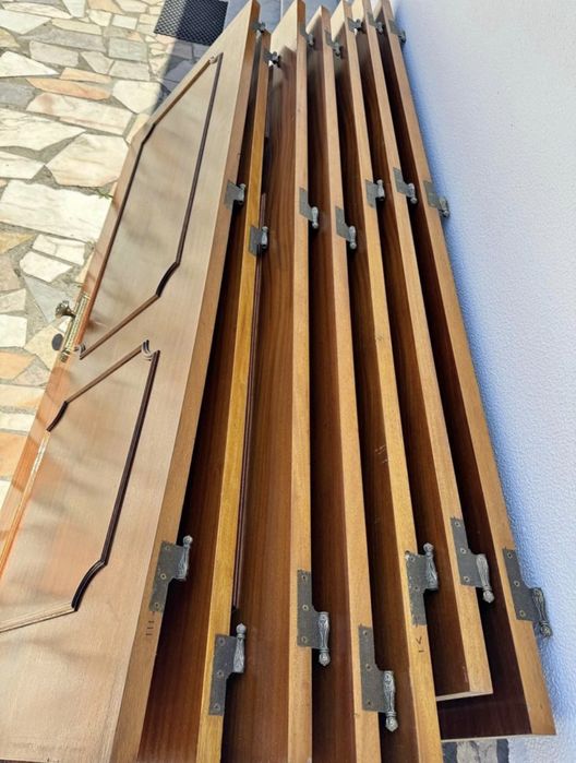 Portas de madeira interior e exterior