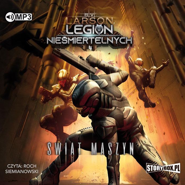 Cd Mp3 Świat Maszyn. Legion Nieśmiertelnych. Tom 4  B.v. Larson