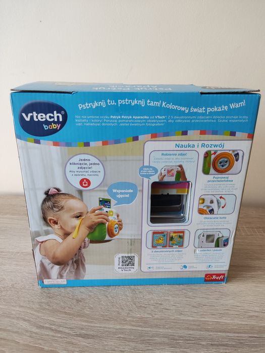 Zabawka edukacyjna Vtech pstryk pstryk aparacik
