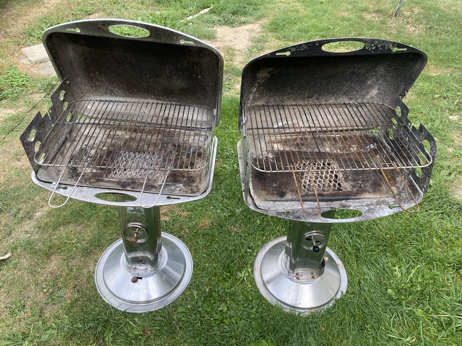 Grill ogrodowy stal nierdzewna