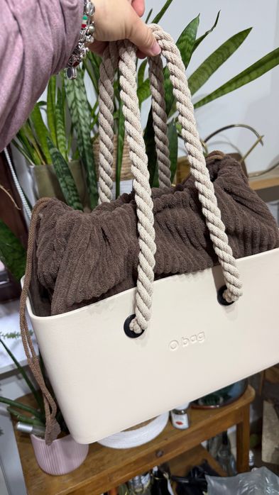 Promocja! Obag  City komplet czekolada komin Torebka