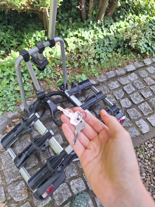 Bagażnik rowerowy na hak Thule na 3 rowery