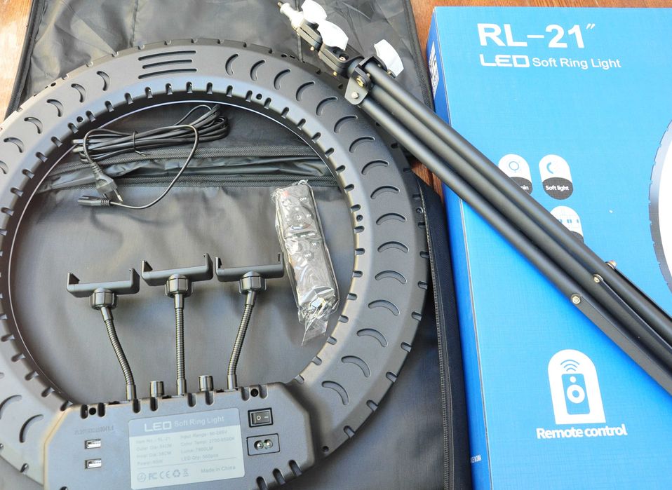 Оригінальна світлодіодна лампа косметолога кольцевая лампа блогера