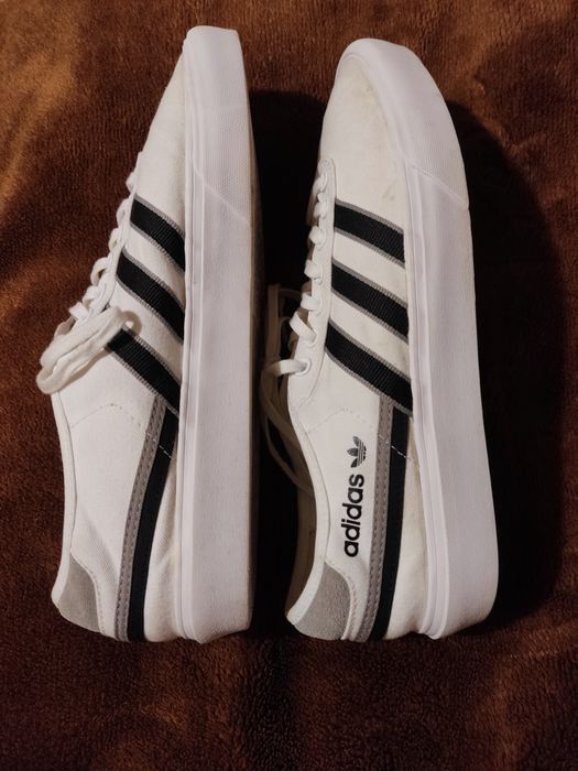 Trampki Adidas DELPALA białe r.46/29.5cm